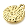 Ion Plating(IP) 304 Stainless Steel Pendant Rhinestone Settings STAS-I310-21G-2