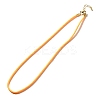 Nylon Milan Cord Necklace Making MAK-M028-01G-27-1