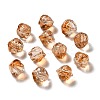 Transparent Glass Beads GLAA-D025-04F-1