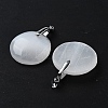 Natural Selenite Pendants G-M091-01D-2
