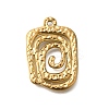 PVD Vacuum Plating 201 Stainless Steel Pendants STAS-C111-01A-G-1