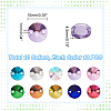 120Pcs 10 Colors Cone Shape Sew on Rhinestones GLAA-GA0001-57B-2