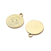 Ion Plating(IP) 304 Stainless Steel Pendants STAS-G347-14G-2