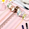 1Bag Lace Patterns PET Floral Decorative Tape Set AJEW-SP0002-74B-5