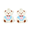 Alloy Spray Painted Enamel Pendants X-ENAM-S115-200-1