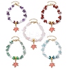 Handmade Lampwork Beads Beaded Bracelets for Women BJEW-JB11335-2