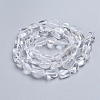Natural Quartz Crystal Beads Strands G-G841-A12-3
