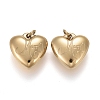 Mother's Day Ion Plating(IP) 304 Stainless Steel Charms LS-STAS-I164-006G-2