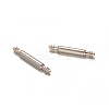 Tarnish Resistant Stainless Steel Double Flanged Spring Bar Watch Strap Pins LS-STAS-M231-01-1