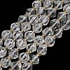 Natural Quartz Crystal Beads Strands G-K387-A16-02-3