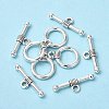 Tibetan Style Alloy Toggle Clasps X-LF0034Y-NF-3