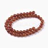 Natural Crackle Agate Beads Strands G-D868-8mm-01-2