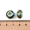 Transparent Glass European Beads GPDL-N004-D14mm-A11-3