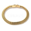304 Stainless Steel Wheat Chain Bracelets for Women Men STAS-N117-02G-4