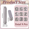 Steel Stamps TOOL-WH0155-183A-2