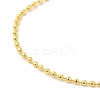 Brass Ball Chain Necklaces NJEW-B119-06G-3