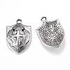 Tibetan Style Alloy Pendants LS-X-TIBEP-Q062-14AS-RS-2