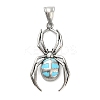 316 Surgical Stainless Steel Pendants STAS-A123-03AS-01-1