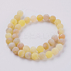 Natural Weathered Agate Beads Strands X-G-G589-8mm-02-5