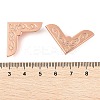 Iron Metal Photo Corners for Photo Albums IFIN-R002-01RG-3