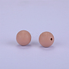 Round Silicone Focal Beads SI-JX0046A-111-2