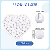 Opaque Acrylic Beads MACR-SP0001-27B-05-2