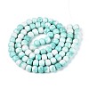 Ombre Effect Dyed Glass Beads Strands GLAA-N067-01A-02-2