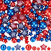 86Pcs 3 Styles Plastic Imitation Pearl Beads OACR-SP0001-75-6