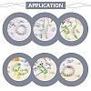 20Pcs Grey Cube Letter Silicone Beads 12x12x12mm Square Dice Alphabet Beads with 2mm Hole Spacer Loose Letter Beads for Bracelet Necklace Jewelry Making JX436S-7