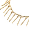 Brass Cable Chains Anklets AJEW-AN00291-2
