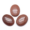 Synthetic Goldstone Cabochons G-P393-I03-1