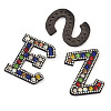 Cloth Iron On Alphabet Patches X-FIND-TAC0002-03-3