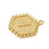 Brass Pendants KK-B126-01G-I-2