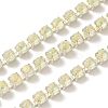Iron Rhinestone Cup Chains CH-A008-02B-1