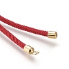 Nylon Twisted Cord Bracelet Making MAK-M025-133-2