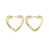 Brass Hoop Earrings EJEW-D323-01G-4
