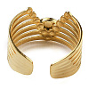 Natural Tiger Eye Finger Rings RJEW-U027-02G-09-3