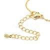 Brass Cable Chain Necklaces Making MAK-L025-05G-3