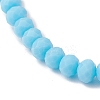 Glass & Lampwork Beaded Stretch Bracelets for Women BJEW-JB13226-5