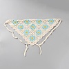 Cotton Knitted Triangle Headscarf AJEW-WH20001-82B-1