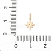 Brass Micro Pave Cubic Zirconia Pendants KK-Q096-04A-G-3