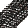 Natural Glaucophane Beads Strands G-F836-A01-6mm-2