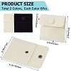 12Pcs 2 Colors Square Velvet Jewelry Bags TP-CP0001-02B-2