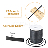 25M Hollow Pipe PVC Tubular Synthetic Rubber Cord RCOR-DC0001-02-2
