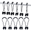 12Pcs Iron Shower Curtain Rings for Bathroom HJEW-NB00295-1