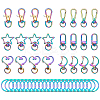 24Pcs Alloy Swivel Clasps FIND-UN0007-80-1