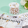 DIY Brass ABS Imitation Pearl Bead Handmade Chains Necklaces Making Kits DIY-HS0001-65A-5