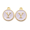 Golden Plated Alloy Charms ENAM-S118-01Y-1