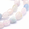 Natural Morganite Beads Strands X-G-K230-16-3