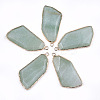 Natural Green Aventurine Pendants G-T112-20C-1